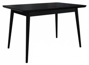 Rozkladací jedálenský stôl OLMIO - čierny