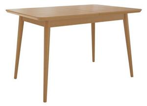Rozkladací jedálenský stôl OLMIO - prírodné drevo