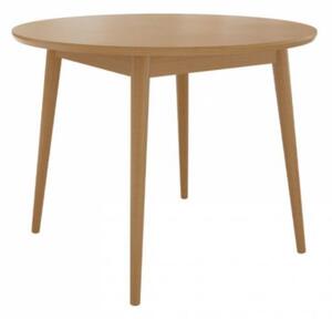 Okrúhly stôl do kuchyne NOWEN 2 - prírodné drevo