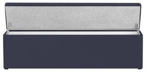 Modrá Lavica s úložným priestorom Nova – 140 × 34 × 47 cm 140 × 34 × 47 cm WINDSOR & CO