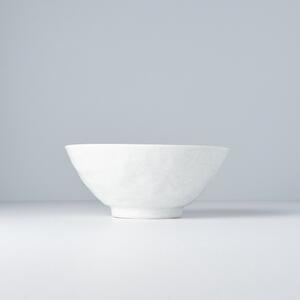 MADE IN JAPAN Sada 2 ks: Udon miska White Blossom 20 cm 19,5 × 7 cm
