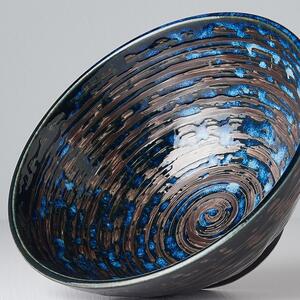 MADE IN JAPAN Sada 2 ks: Udon misa Copper Swirl 20 cm 900 ml 20 × 8,5 cm