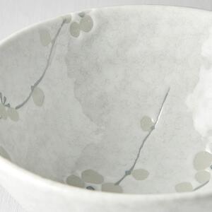 MADE IN JAPAN Sada 2 ks: Stredná miska White Blossom 16 cm 15,5 × 7 cm
