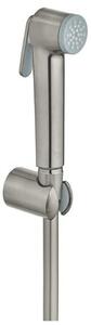 Bidetová spŕška Grohe Tempesta-F Trigger Spray s držiakom sprchy a sprchovou hadicou supersteel 27513DC1