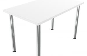 Jedálenský stôl 120 x 70 cm Lomes Alaska bílá