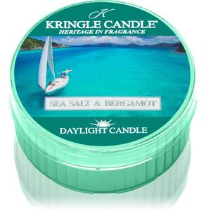 Kringle Candle Candle Sea Salt & Bergamot čajová sviečka 42 g