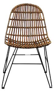 Béžová Stolička RATTAN – 50 × 60 × 84,5 cm 50 × 60 × 84,5 cm SIT MÖBEL