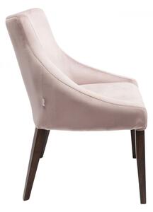 Stolička Mode Velvet - ružová 87 × 60 × 70 cm