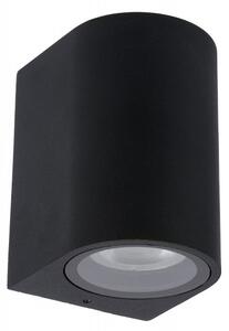 Lucide ZARO kúpeľňové bodové nástenné svietidlo okrúhle čierne 69801/01/30