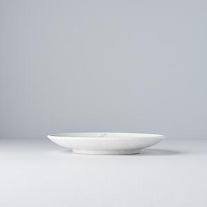 MADE IN JAPAN Sada 2 ks: Dezertný tanier White Blossom 20 cm 19,5 × 2,5 cm