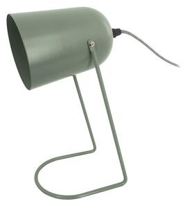 LEITMOTIV Stolná lampa Enchant Iron Matt – zelená 30 cm x 18 cm