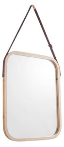 PRESENT TIME Sada 2 ks: Zrkadlo Idyllic bamboo – prírodná 40,5 × 33 × 1,5 cm