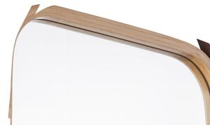 PRESENT TIME Sada 2 ks: Zrkadlo Idyllic bamboo – prírodná 40,5 × 33 × 1,5 cm