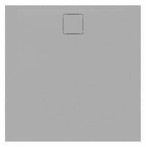 Sprchová vanička štvorcová SAT Vision 90x90 cm liaty mramor šedá SATSVVI90QS