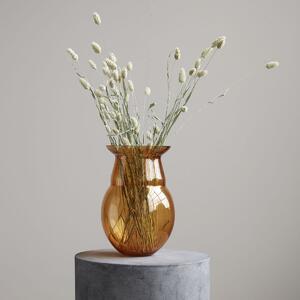 HOUSE DOCTOR Oranžová sklenená váza Airy 30 × ∅ 20 cm