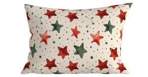 Obliečka na vankúš z mikrovlákna COLORFUL STARS 50x70 cm, farebný