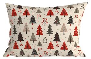 Obliečka na vankúš z mikrovlákna MERRY TREE 50x70 cm, farebný