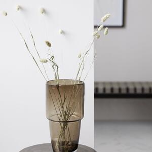 HOUSE DOCTOR Sklenená váza Chazia 28 × ∅ 16 cm