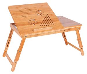 STÔL NA NOTEBOOK, prírodná farba, 55/35/29 cm Boxxx - Kancelárske série, Online Only