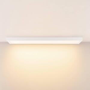 LED panel PRO OFFICE SANO, 123 x 33 cm, stmievateľné, biely kov, Biela / opálová, Pracovňa / Kancelária, Hliník