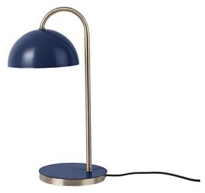 LEITMOTIV Sada 2 ks: Modrá stolná lampa Dome 20 × 14 × 36.5 cm
