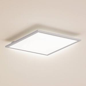 Lindby LED panel Enhife, biely, 40 x cm, kov, 4 000 K, Biela / opálová, Pracovňa / Kancelária, Moderný