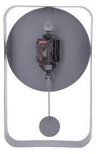 KARLSSON Nástenné hodiny Pendulum Charm – šedé 32,5 × 20 × 5 cm