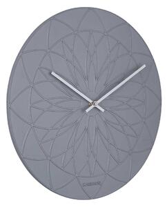 KARLSSON Nástenné hodiny Fairytale – šedé 37 × 3,5 cm