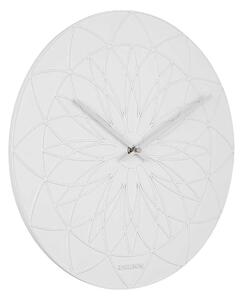 KARLSSON Nástenné hodiny Fairytale – biele 40 × 3,5 cm