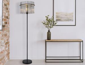 Stojacia lampa Gorley 152 cm, sklenené tyčinky