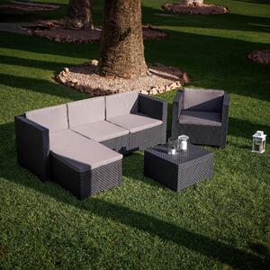 TERASOVÁ SEDACIA SÚPRAVA plast XXXL - Série záhradného nábytku, Online Only