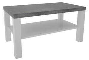 Konferenční stolek Eleg Bílá/beton