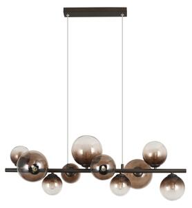Brilagi - LED luster na lanku MILLA 10xG9/3W/230V hnedá/dymová hnedá