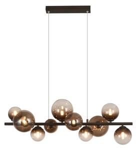 Brilagi - LED luster na lanku MILLA 10xG9/3W/230V hnedá/dymová hnedá