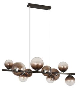Brilagi - LED luster na lanku MILLA 10xG9/3W/230V hnedá/dymová hnedá