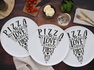SADA TANIEROV NA PIZZU, keramika, 33 cm Creatable - Online Only bytové doplnky, Online Only