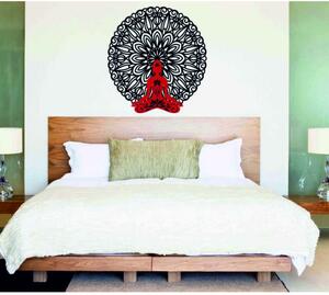 Sentop - 3D Obraz na stenu Buddha v mandale 50, 70, 90 cm I SENTOP PR0367