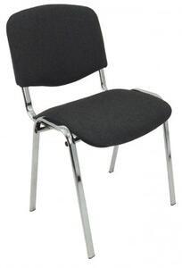Konferenčná stolička ISO CHROM Sivá I