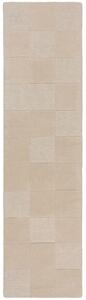 Flair Rugs koberce Behúň Moderno Checkerboard Natural - 60x230 cm