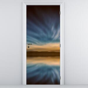 Fototapeta na dvere - Maják v mori (95x205cm)