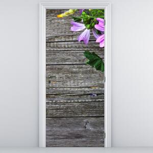 Fototapeta na dvere - Lúčne kvety (95x205cm)