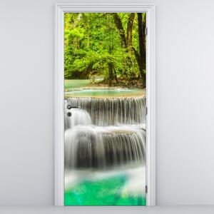Fototapeta na dvere - Vodopády (95x205cm)