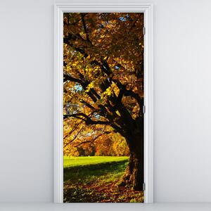 Fototapeta na dvere - Jeseň (95x205cm)
