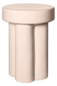 Blomus - Toru Ceramic Stolička Big Lily Biela
