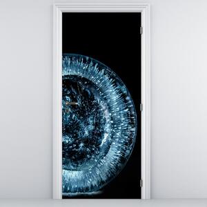 Fototapeta na dvere - Ľadové kvapky (95x205cm)