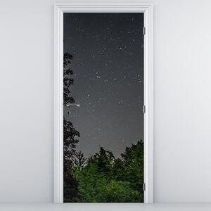 Fototapeta na dvere - Nočná obloha (95x205cm)