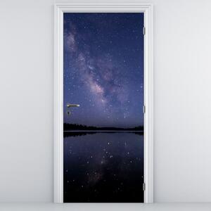 Fototapeta na dvere - Nočná obloha (95x205cm)