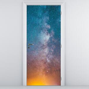 Fototapeta na dvere - Mliečna dráha (95x205cm)