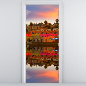 Fototapeta na dvere - Miesto na letné kúpanie (95x205cm)