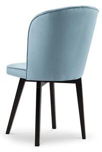 Modrá Zamatová stolička Skarn MICADONI HOME
